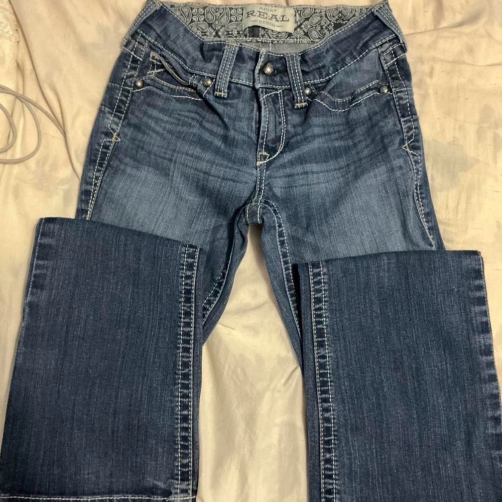 Ariat Women's Boot Cut Jeans - Classic Blue